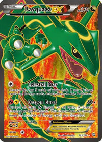 Rayquaza EX (Full Art) (123/124) - Dragons Exalted Holofoil