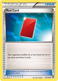 Red Card (124/146)  - XY Base Set