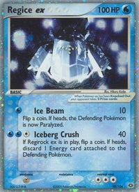 Regice ex (98/106)  - Emerald Holofoil
