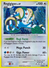 Regigigas (9/100)  - Stormfront Holofoil