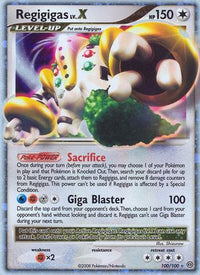 Regigigas LV.X (100/100)  - Stormfront Holofoil