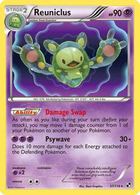 Reuniclus (57/114) - Black and White Holofoil