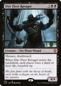 Dire Fleet Ravager [Commander Legends: Battle for Baldur's Gate]