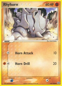 Rhyhorn (62/106)  - Emerald
