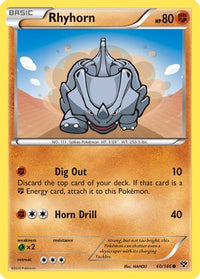 Rhyhorn (60/146)  - XY Base Set