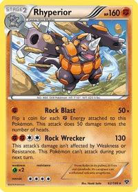 Rhyperior (62/146)  - XY Base Set Holofoil