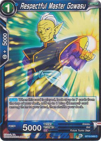 Respectful Master Gowasu (BT10-049) [Rise of the Unison Warrior] - POKÉ JEUX