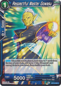 Respectful Master Gowasu (BT10-049) [Rise of the Unison Warrior] - POKÉ JEUX