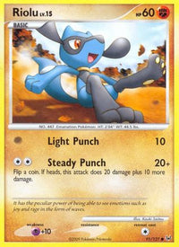 Riolu (91/127) - Platinum
