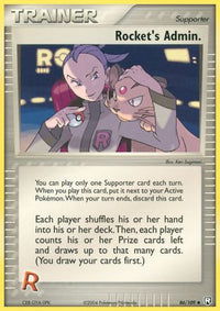 Rocket's Admin. (86/109) - Team Rocket Returns