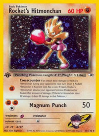 Rocket's Hitmonchan (11/132)  - Gym Heroes