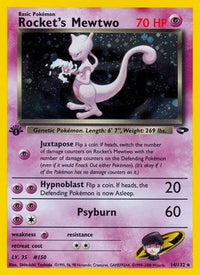 Rocket's Mewtwo (14/132) - Gym Challenge