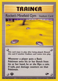 Rocket's Minefield Gym (119/132) [Gym Challenge 1ère édition] 