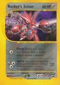 Rocket's Scizor (4/9)  - Best of Promos