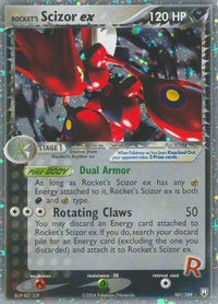 Rocket's Scizor ex (101/109) - Team Rocket Returns Holofoil