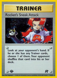 Attaque sournoise de Rocket (16/82) [Team Rocket 1ère édition] 