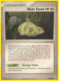 Fossile de racine (80/92) (estampillé) [EX : Legend Maker] 
