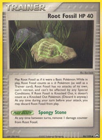 Root Fossil (86/108)  - Power Keepers