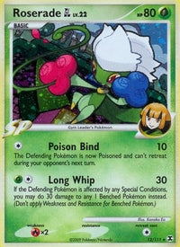 Roserade GL (12/111)  - Rising Rivals Holofoil