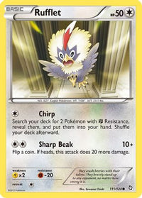 Rufflet (111/124) - Dragons Exalted