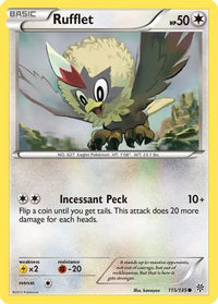 Rufflet (115/135)  - Plasma Storm