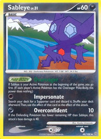 Sableye (48/100)  - Stormfront