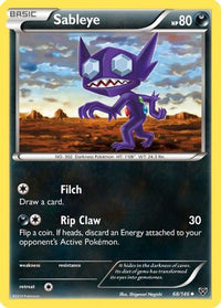 Sableye (68/146)  - XY Base Set