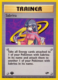 Sabrina (110/132) - Gym Challenge 1st Edition