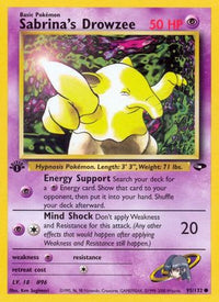 Sabrina's Drowzee (95/132)  - Gym Challenge 1st Edition