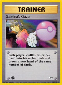 Sabrina's Gaze (125/132) - Gym Heroes 1st Edition