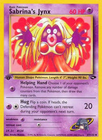 Sabrina's Jynx (57/132)  - Gym Challenge Unlimited