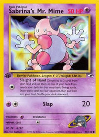 Sabrina's Mr. Mime (94/132)  - Gym Heroes Unlimited