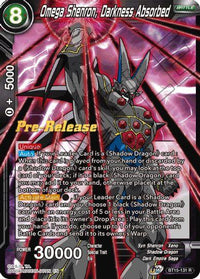 Omega Shenron, Darkness Absorbed (BT15-131) [Saiyan Showdown Prerelease Promos] - POKÉ JEUX