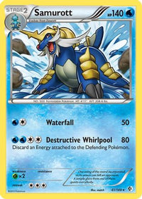 Samurott (41/149) - Boundaries Crossed Holofoil