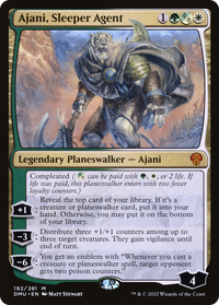 Ajani, agent dormant (Pack promotionnel) [Dominaria United Promos] 
