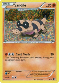 Sandile (8/12)  - McDonalds Promos 2011 Holofoil