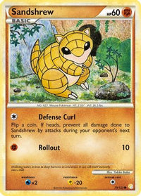 Sandshrew (79/123) - HeartGold SoulSilver