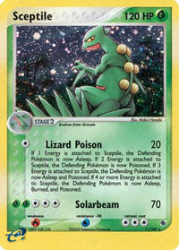 Sceptile (11/109)  - Ruby and Sapphire Holofoil