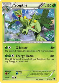 Sceptile (8/116) - Plasma Freeze Holofoil