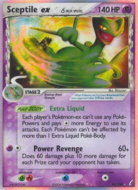 Sceptile ex (Delta Species) (96/100)  - Crystal Guardians Holofoil