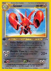Scizor (29/75) - Neo Discovery 1st Edition