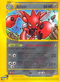 Scizor (32/147)  - Aquapolis