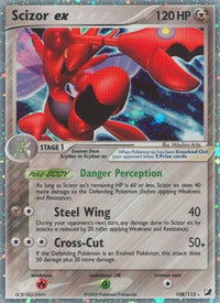 Scizor ex (108/115) - Unseen Forces Holofoil