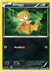 Scraggy (68/114)  - Black and White