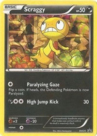 Scraggy BW25 (Cosmos Holo) (BW25/101)  - Black and White Promos Holofoil