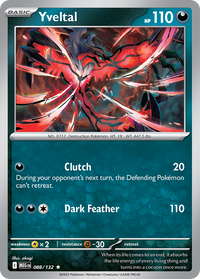 Yveltal (Game Stop) (88) - Miscellaneous Cards & Products Holofoil