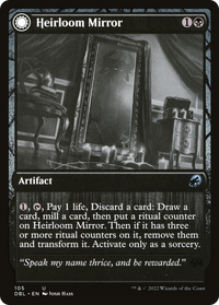 Heirloom Mirror // Inherited Fiend [Innistrad: Double Feature]