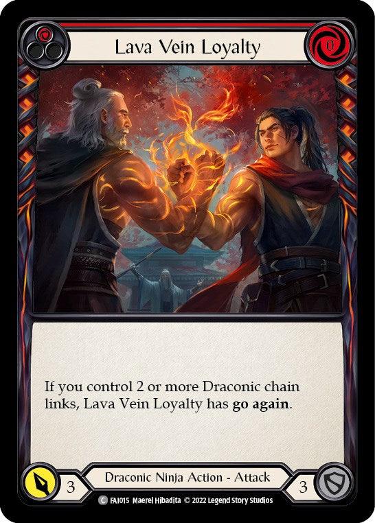 Lava Vein Loyalty (Red) [FAI015] (Uprising Fai Blitz Deck) - POKÉ JEUX