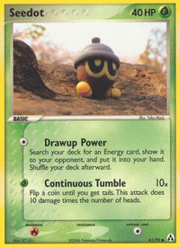 Seedot (61/92)  - Legend Maker