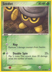 Seedot (60/108)  - Power Keepers Reverse Holofoil